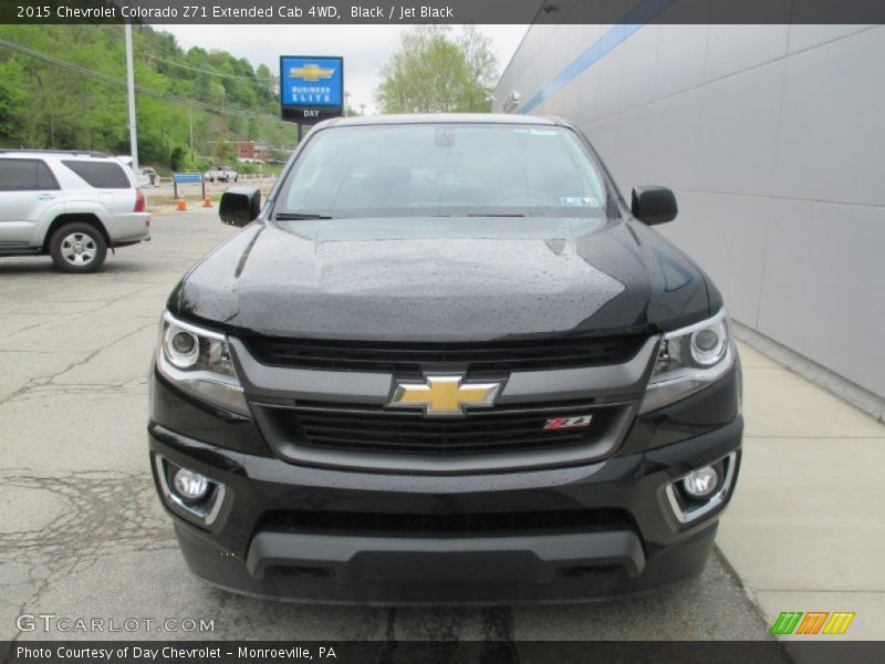 Black / Jet Black 2015 Chevrolet Colorado Z71 Extended Cab 4WD