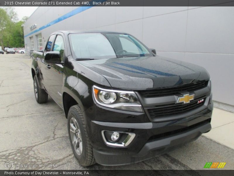 Black / Jet Black 2015 Chevrolet Colorado Z71 Extended Cab 4WD