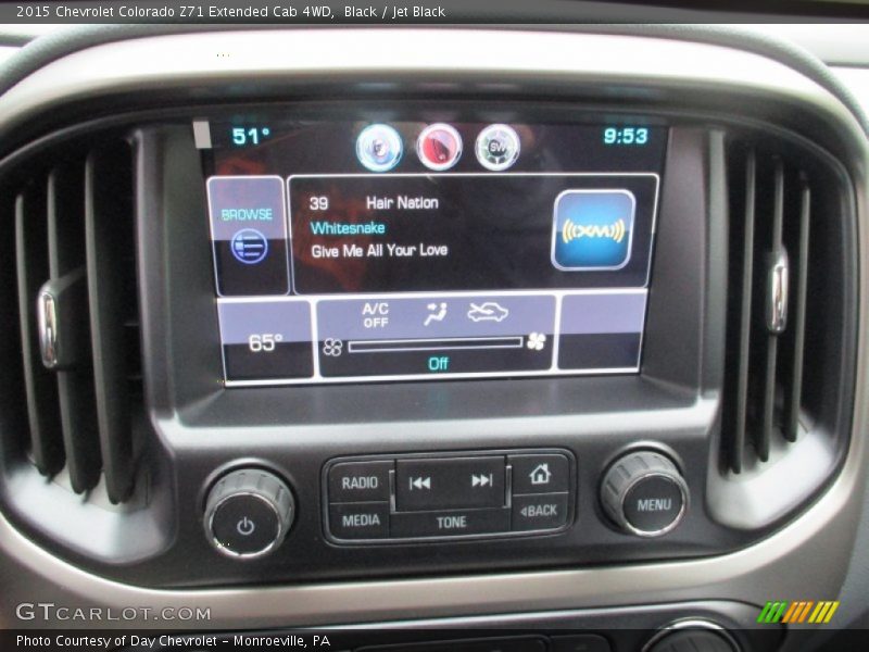 Black / Jet Black 2015 Chevrolet Colorado Z71 Extended Cab 4WD