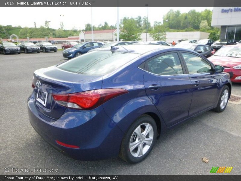 Blue / Black 2016 Hyundai Elantra Value Edition