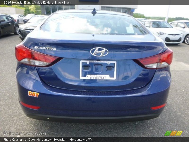 Blue / Black 2016 Hyundai Elantra Value Edition