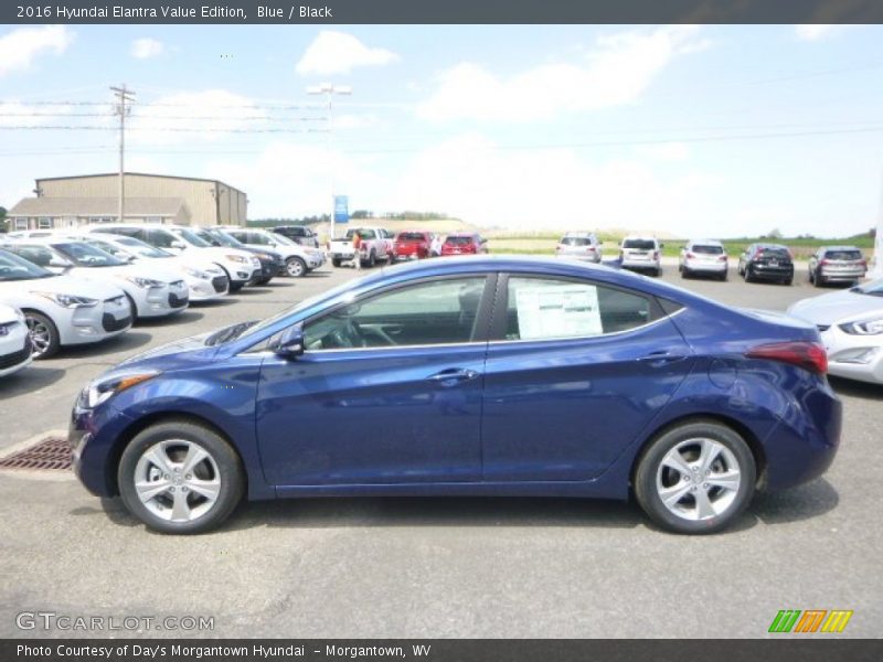 Blue / Black 2016 Hyundai Elantra Value Edition