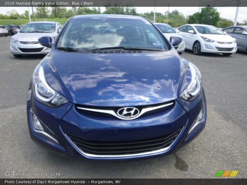 Blue / Black 2016 Hyundai Elantra Value Edition