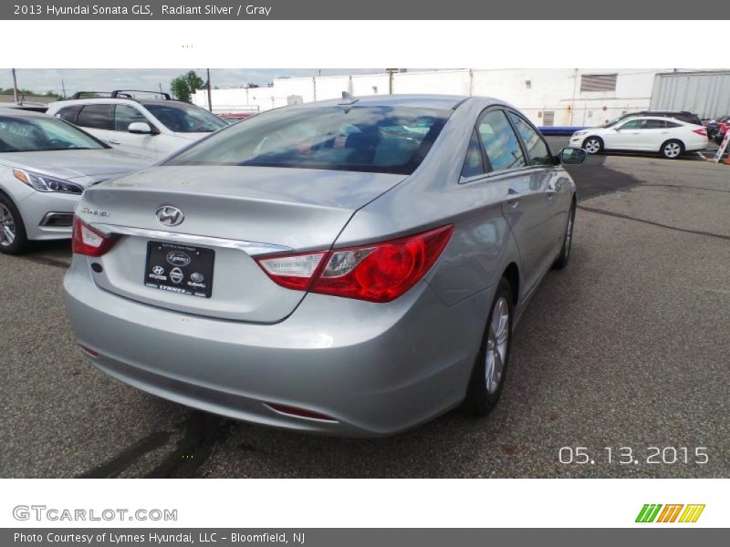 Radiant Silver / Gray 2013 Hyundai Sonata GLS
