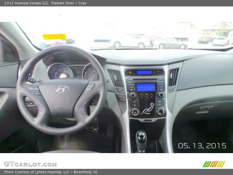 Radiant Silver / Gray 2013 Hyundai Sonata GLS