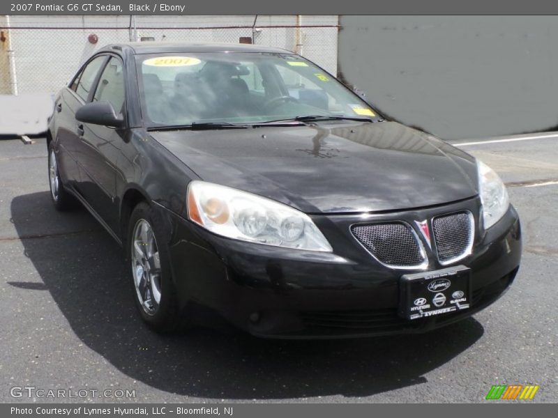 Black / Ebony 2007 Pontiac G6 GT Sedan