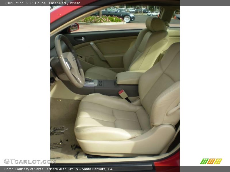 Laser Red / Wheat 2005 Infiniti G 35 Coupe