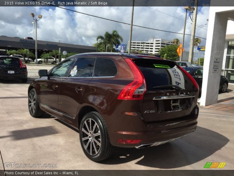 Rich Java Metallic / Soft Beige 2015 Volvo XC60 T5 Drive-E