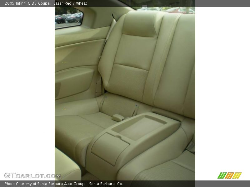 Laser Red / Wheat 2005 Infiniti G 35 Coupe