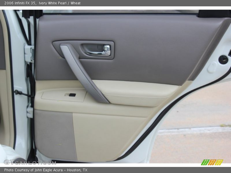 Ivory White Pearl / Wheat 2006 Infiniti FX 35