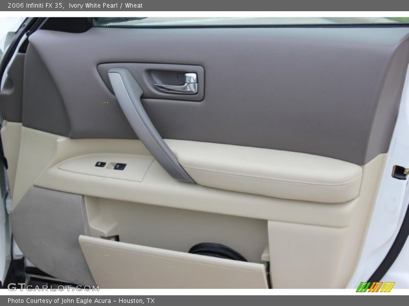 Ivory White Pearl / Wheat 2006 Infiniti FX 35