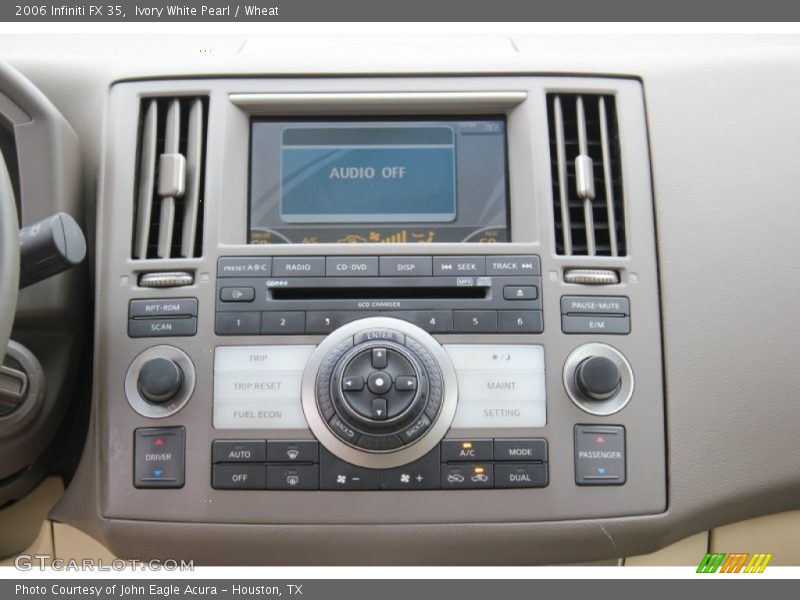 Ivory White Pearl / Wheat 2006 Infiniti FX 35
