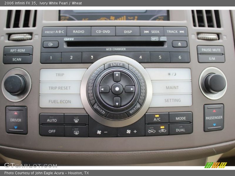 Ivory White Pearl / Wheat 2006 Infiniti FX 35