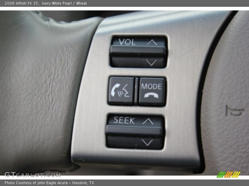 Ivory White Pearl / Wheat 2006 Infiniti FX 35