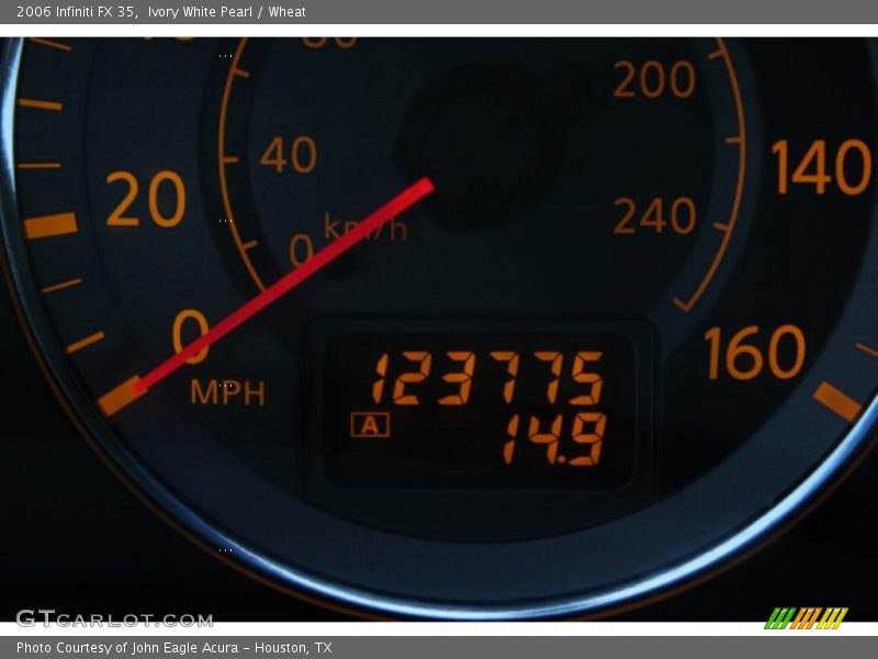 Ivory White Pearl / Wheat 2006 Infiniti FX 35