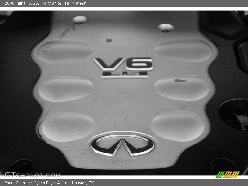 Ivory White Pearl / Wheat 2006 Infiniti FX 35