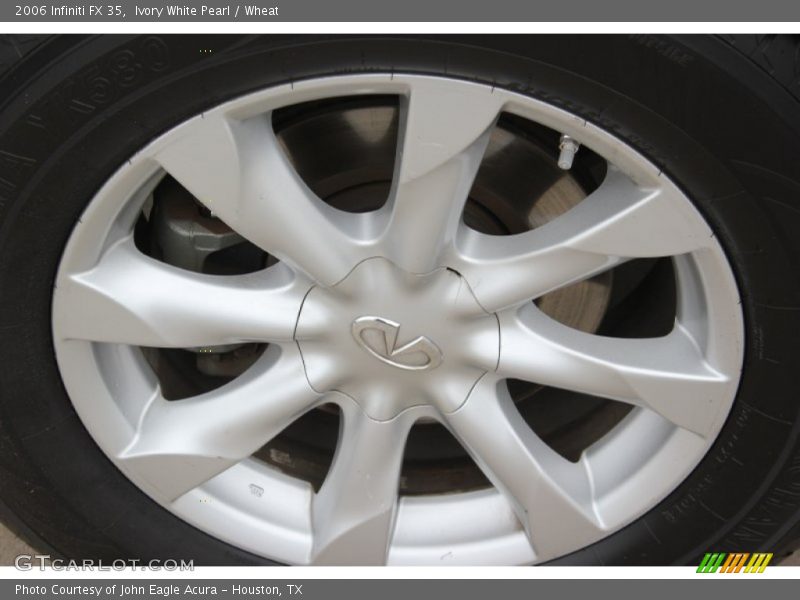 Ivory White Pearl / Wheat 2006 Infiniti FX 35