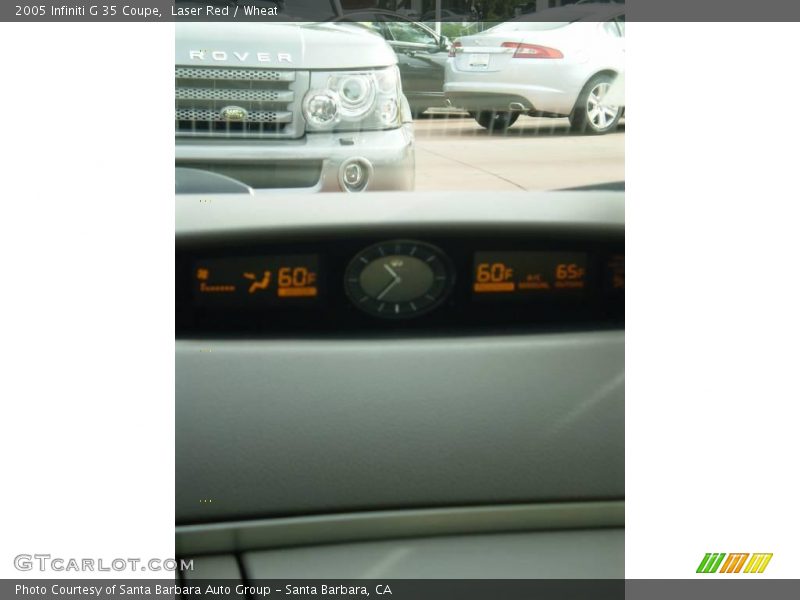 Laser Red / Wheat 2005 Infiniti G 35 Coupe