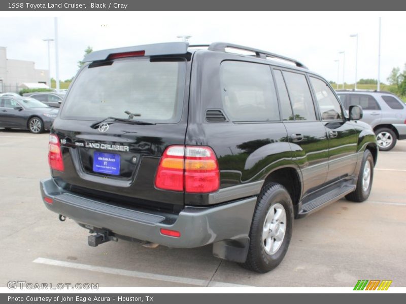 Black / Gray 1998 Toyota Land Cruiser