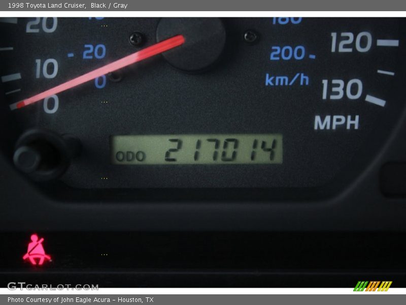 Black / Gray 1998 Toyota Land Cruiser