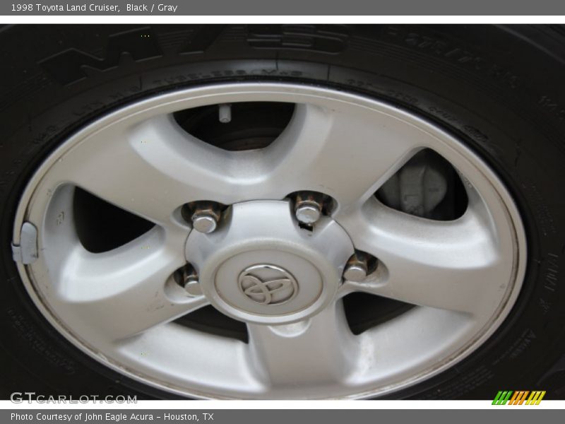Black / Gray 1998 Toyota Land Cruiser