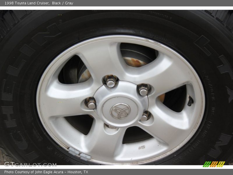 Black / Gray 1998 Toyota Land Cruiser