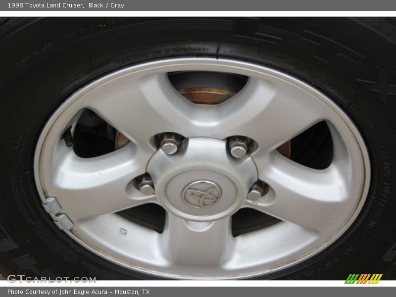Black / Gray 1998 Toyota Land Cruiser