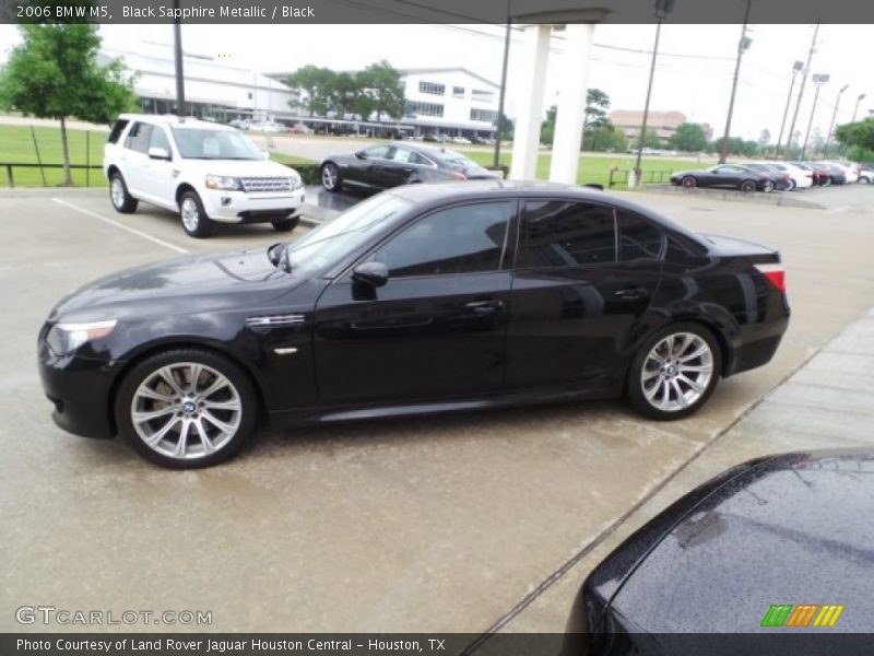 Black Sapphire Metallic / Black 2006 BMW M5