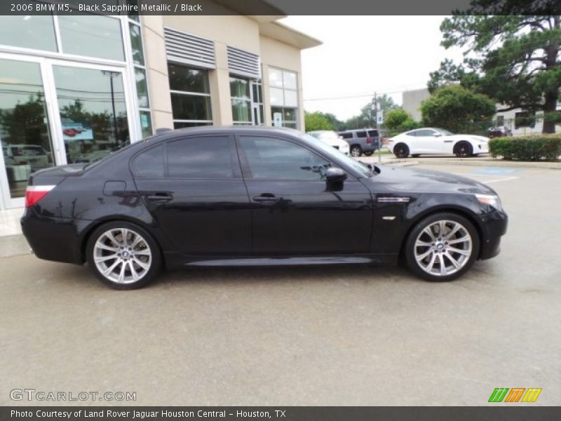 Black Sapphire Metallic / Black 2006 BMW M5
