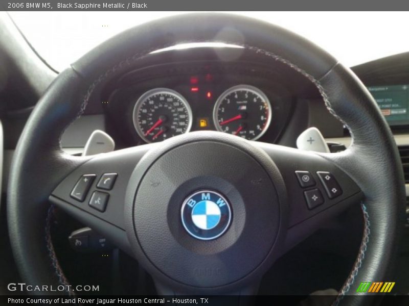 Black Sapphire Metallic / Black 2006 BMW M5