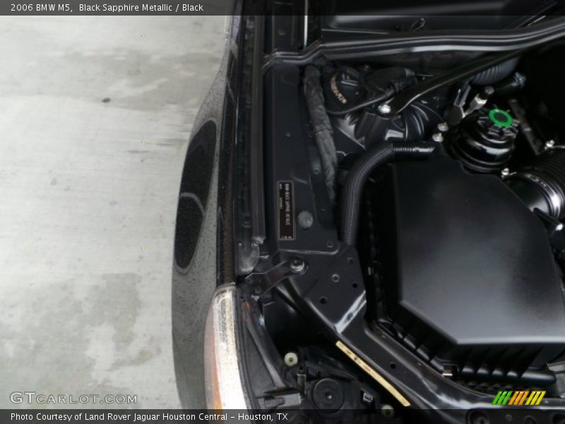 Black Sapphire Metallic / Black 2006 BMW M5
