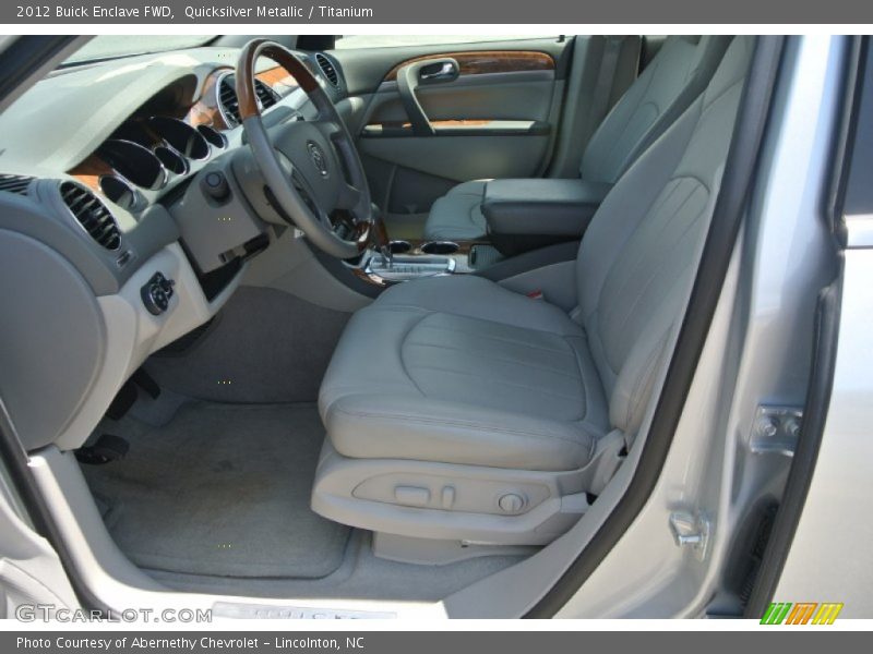 Quicksilver Metallic / Titanium 2012 Buick Enclave FWD