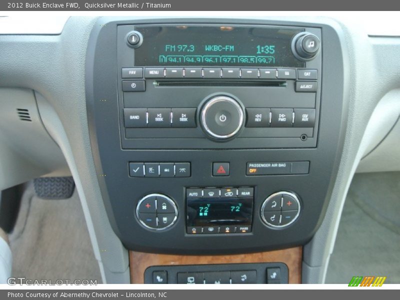Quicksilver Metallic / Titanium 2012 Buick Enclave FWD