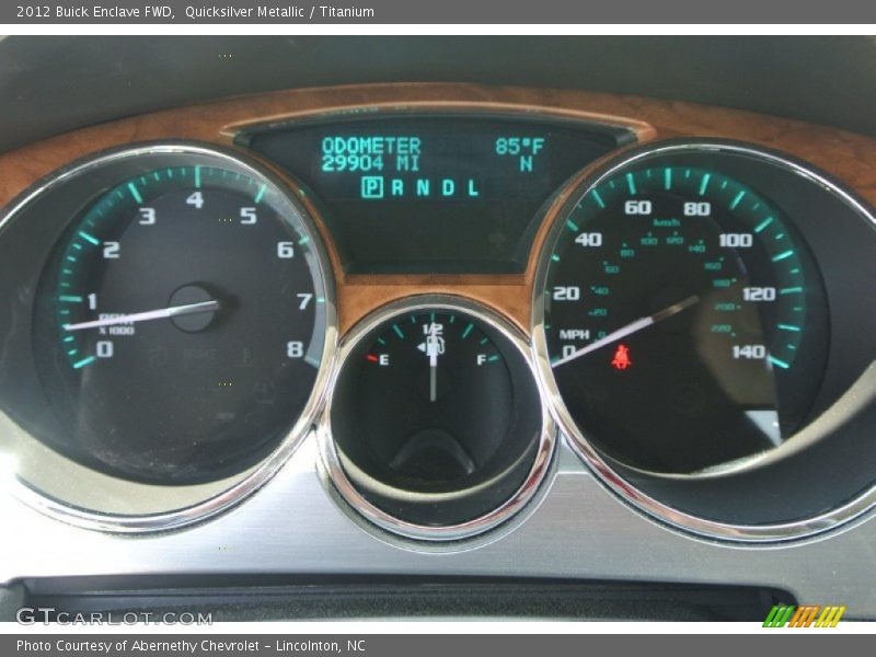 Quicksilver Metallic / Titanium 2012 Buick Enclave FWD