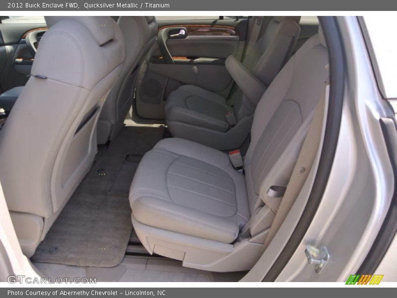 Quicksilver Metallic / Titanium 2012 Buick Enclave FWD