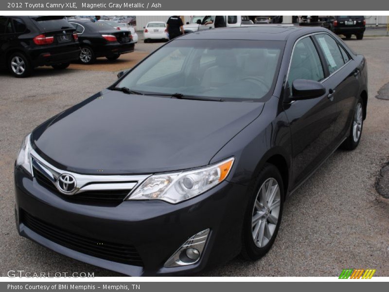 Magnetic Gray Metallic / Ash 2012 Toyota Camry XLE