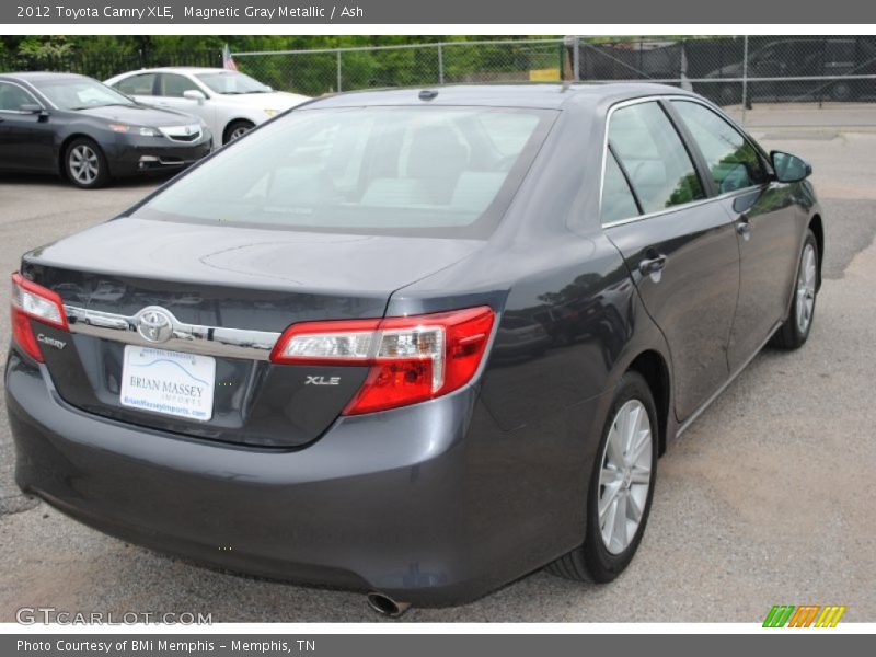 Magnetic Gray Metallic / Ash 2012 Toyota Camry XLE