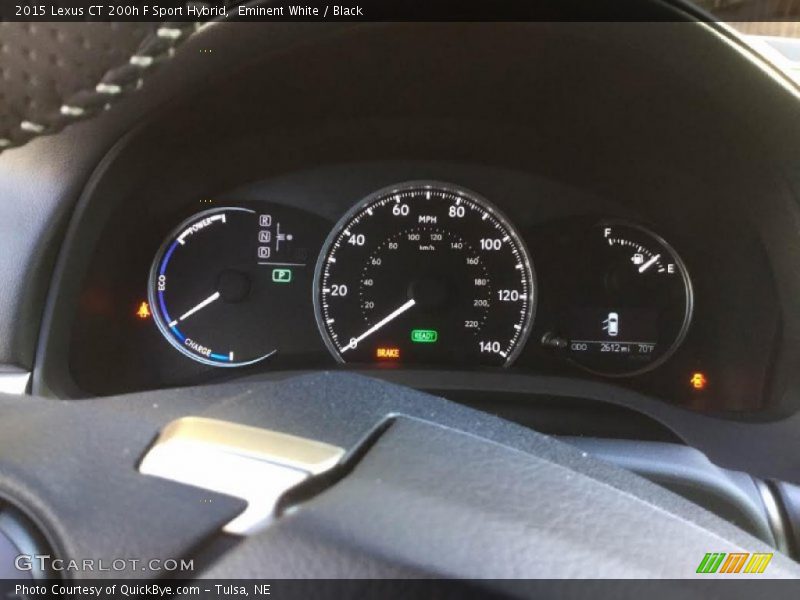  2015 CT 200h F Sport Hybrid 200h F Sport Hybrid Gauges