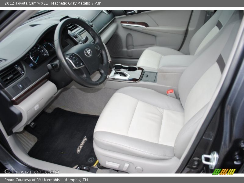 Magnetic Gray Metallic / Ash 2012 Toyota Camry XLE