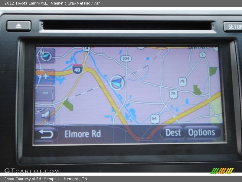 Magnetic Gray Metallic / Ash 2012 Toyota Camry XLE