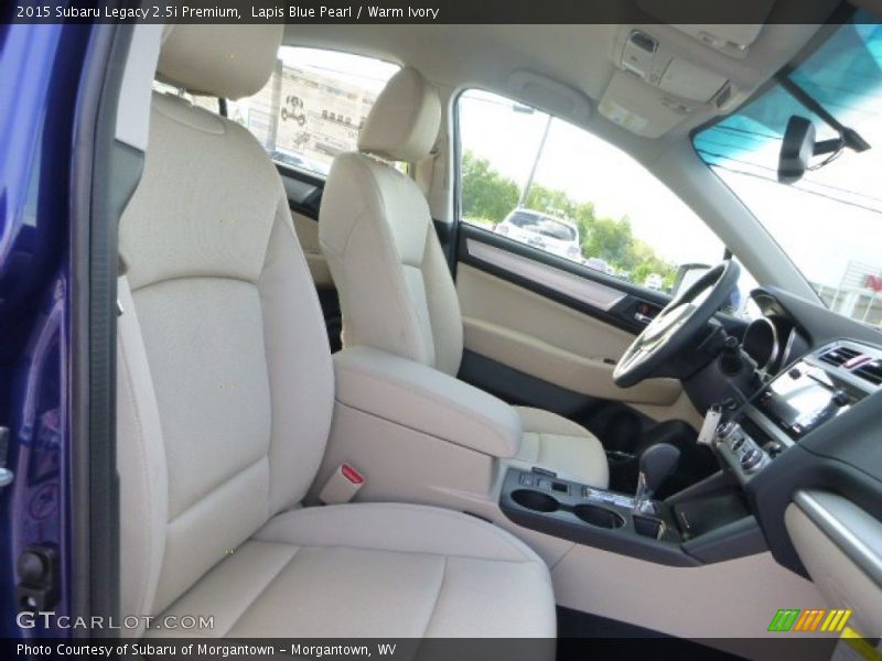 Lapis Blue Pearl / Warm Ivory 2015 Subaru Legacy 2.5i Premium