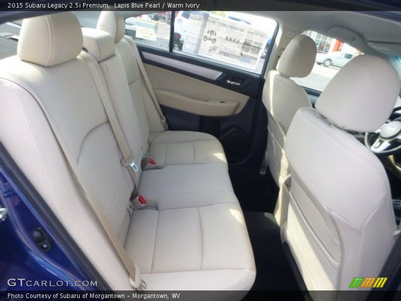 Lapis Blue Pearl / Warm Ivory 2015 Subaru Legacy 2.5i Premium