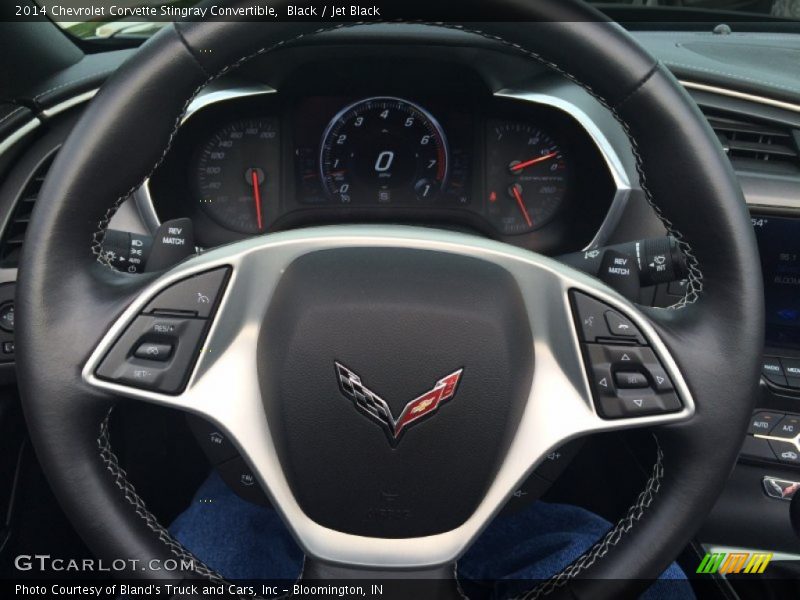 Black / Jet Black 2014 Chevrolet Corvette Stingray Convertible