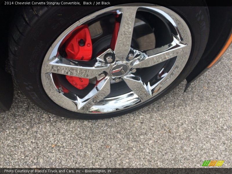 Black / Jet Black 2014 Chevrolet Corvette Stingray Convertible