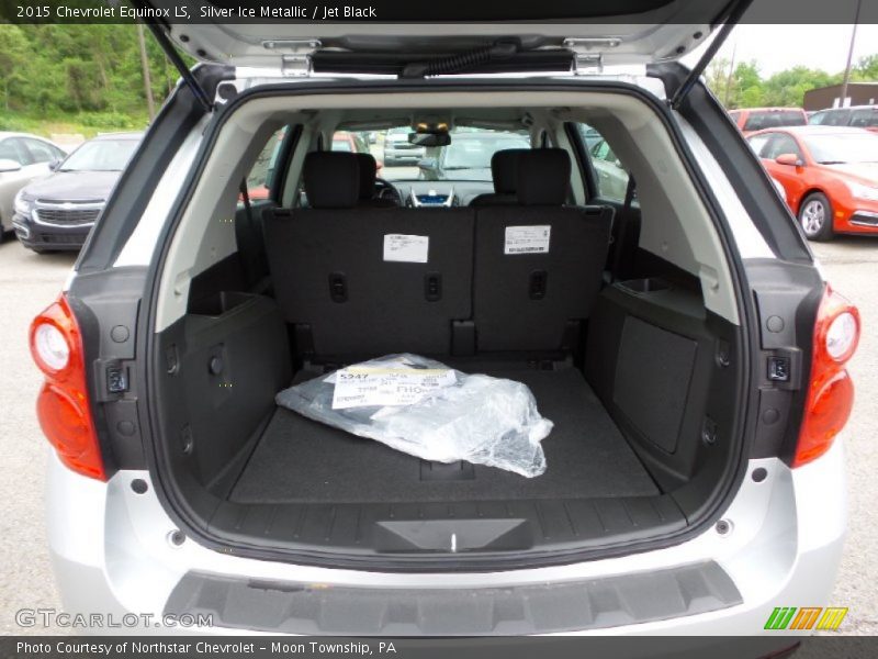 Silver Ice Metallic / Jet Black 2015 Chevrolet Equinox LS
