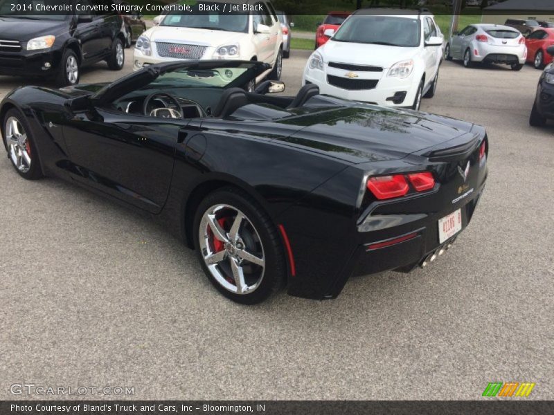 Black / Jet Black 2014 Chevrolet Corvette Stingray Convertible