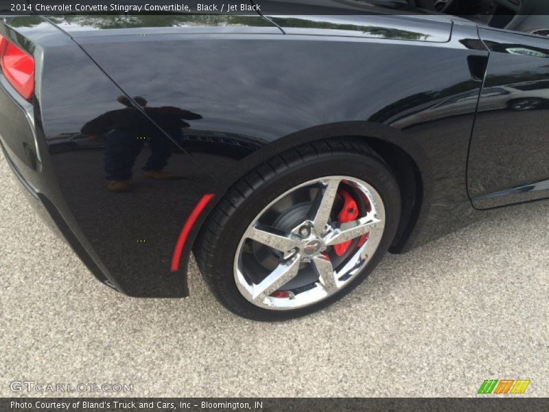 Black / Jet Black 2014 Chevrolet Corvette Stingray Convertible