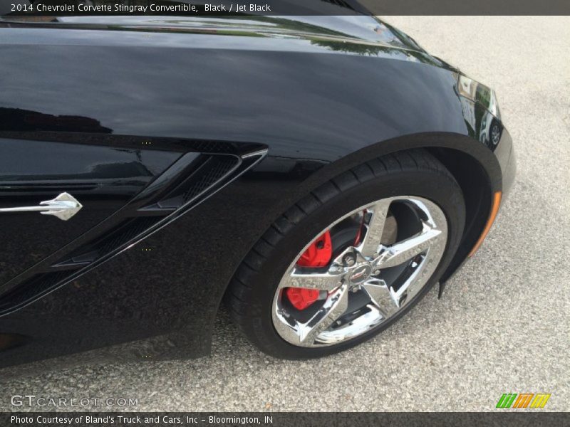 Black / Jet Black 2014 Chevrolet Corvette Stingray Convertible