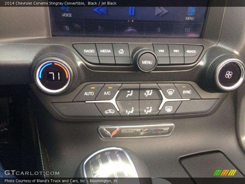 Black / Jet Black 2014 Chevrolet Corvette Stingray Convertible