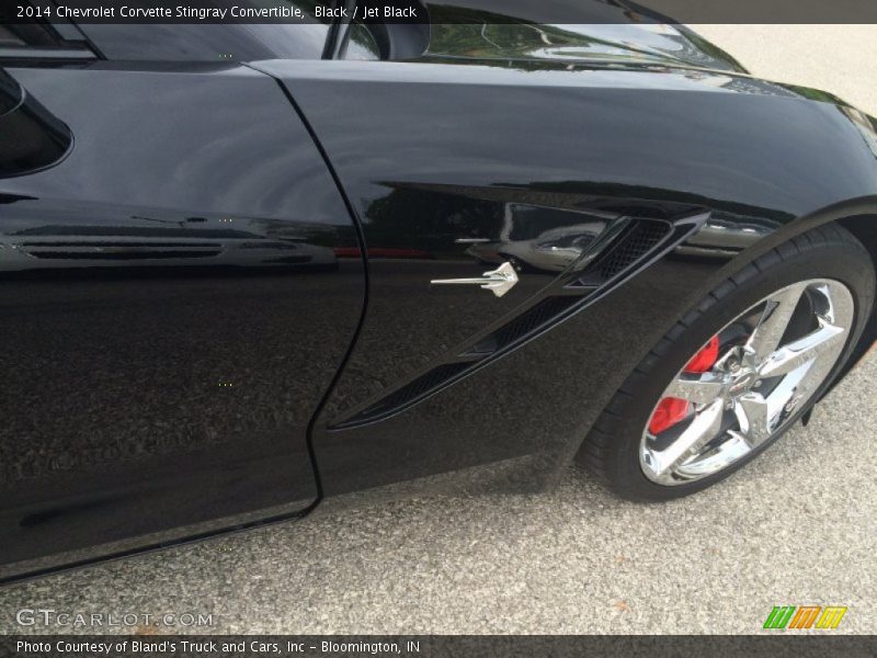 Black / Jet Black 2014 Chevrolet Corvette Stingray Convertible